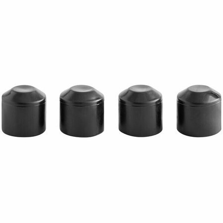 LANCASTER TABLE & SEATING Replacement Rubber Foot for Blow Molded Tables - 4/Pack, 4PK 384RUBERFT19